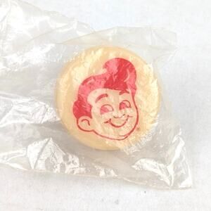 Big Boy Mascot Face Plug In Night Light Restaurant Advertising Untested